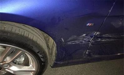 湖南一輛30萬寶馬3系發(fā)生事故,車主下車一看,頓時掛不住臉!